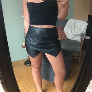 LF Faux Leather Skort ✨SOLD✨